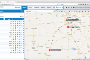 Milo GPS: Search Map