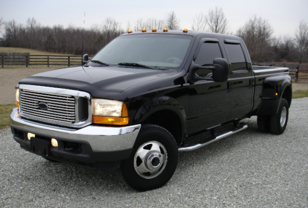 GPS tracking black truck