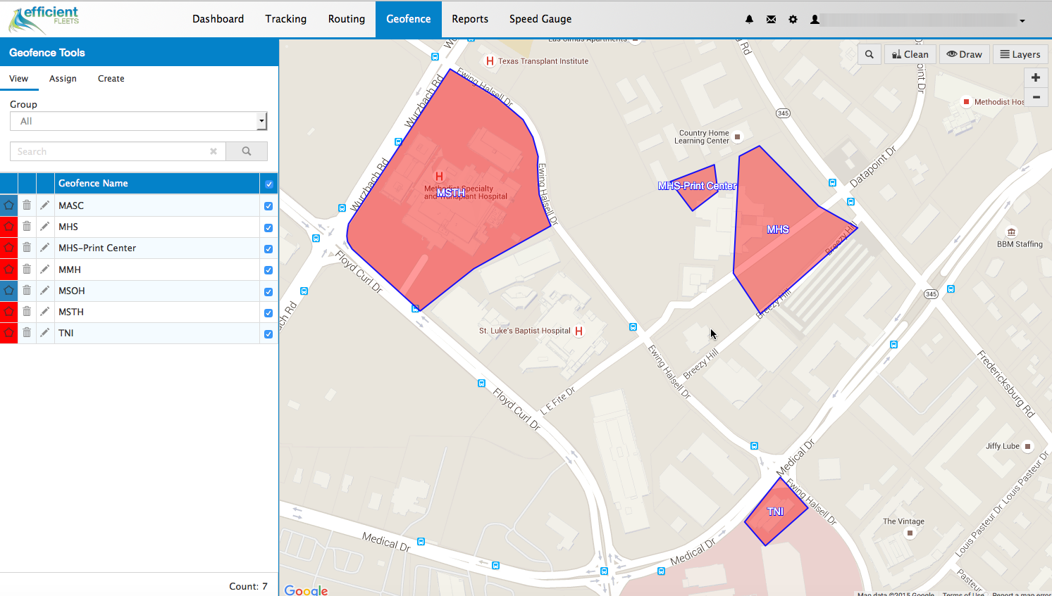 geofence milo gps tracking