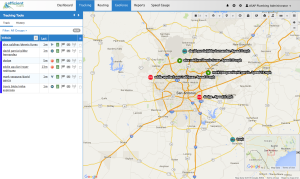 GPS Vehicle Tracking Map