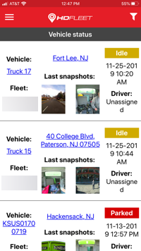 HD Fleet Mobile App