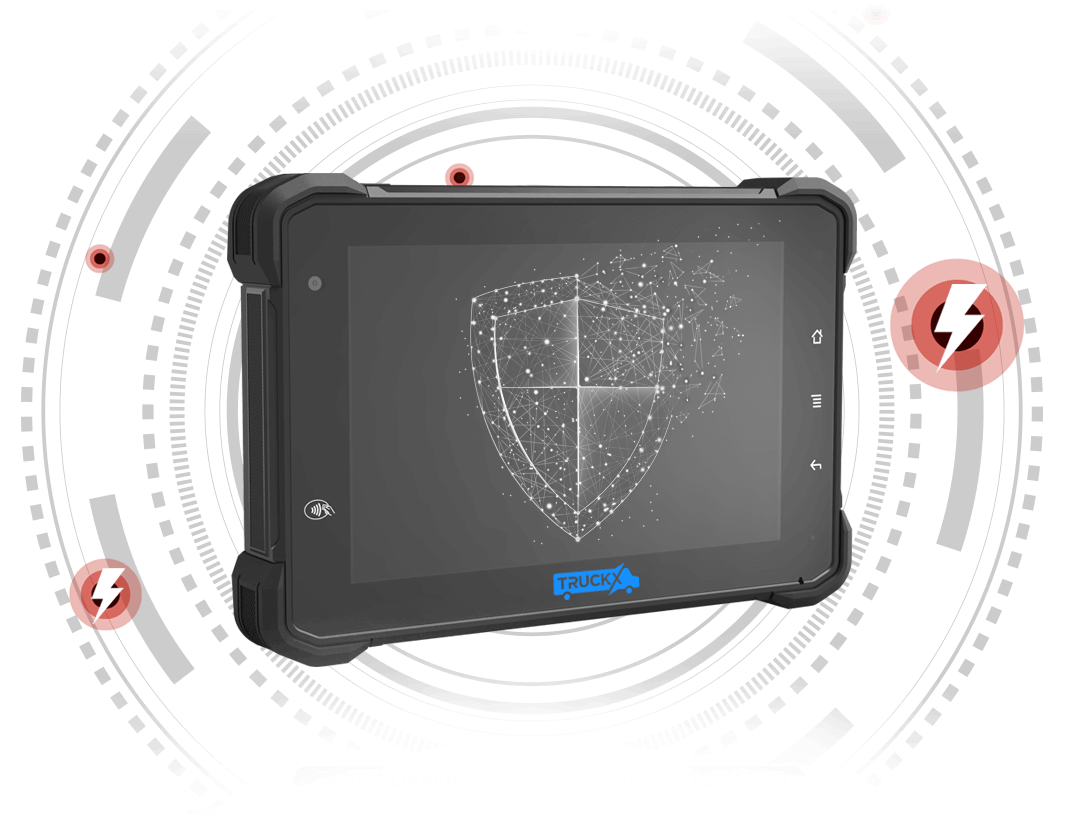 TruckX Wired ELD Ruggedness